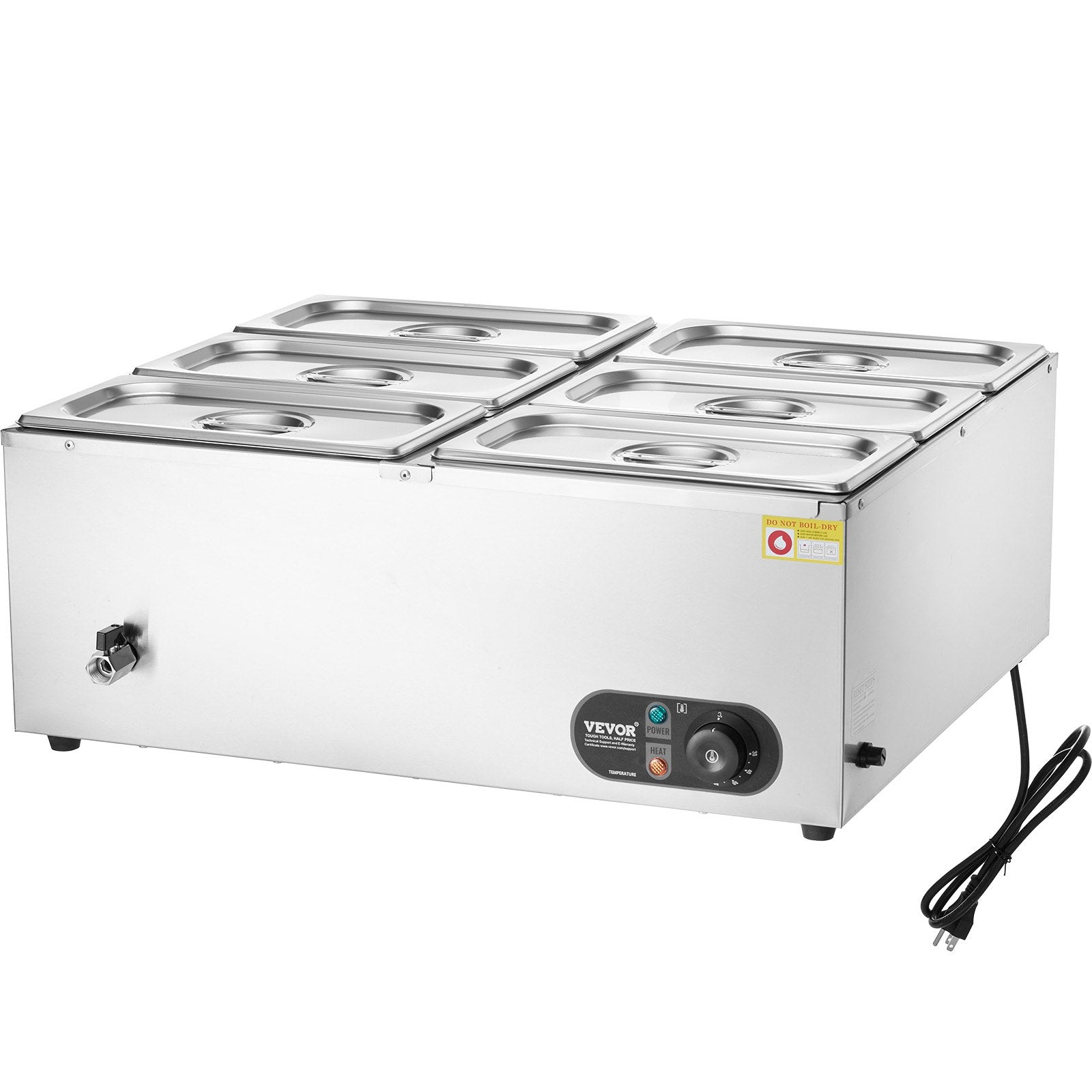 Maisto šildytuvas VEVOR HT-6V, 1500 W