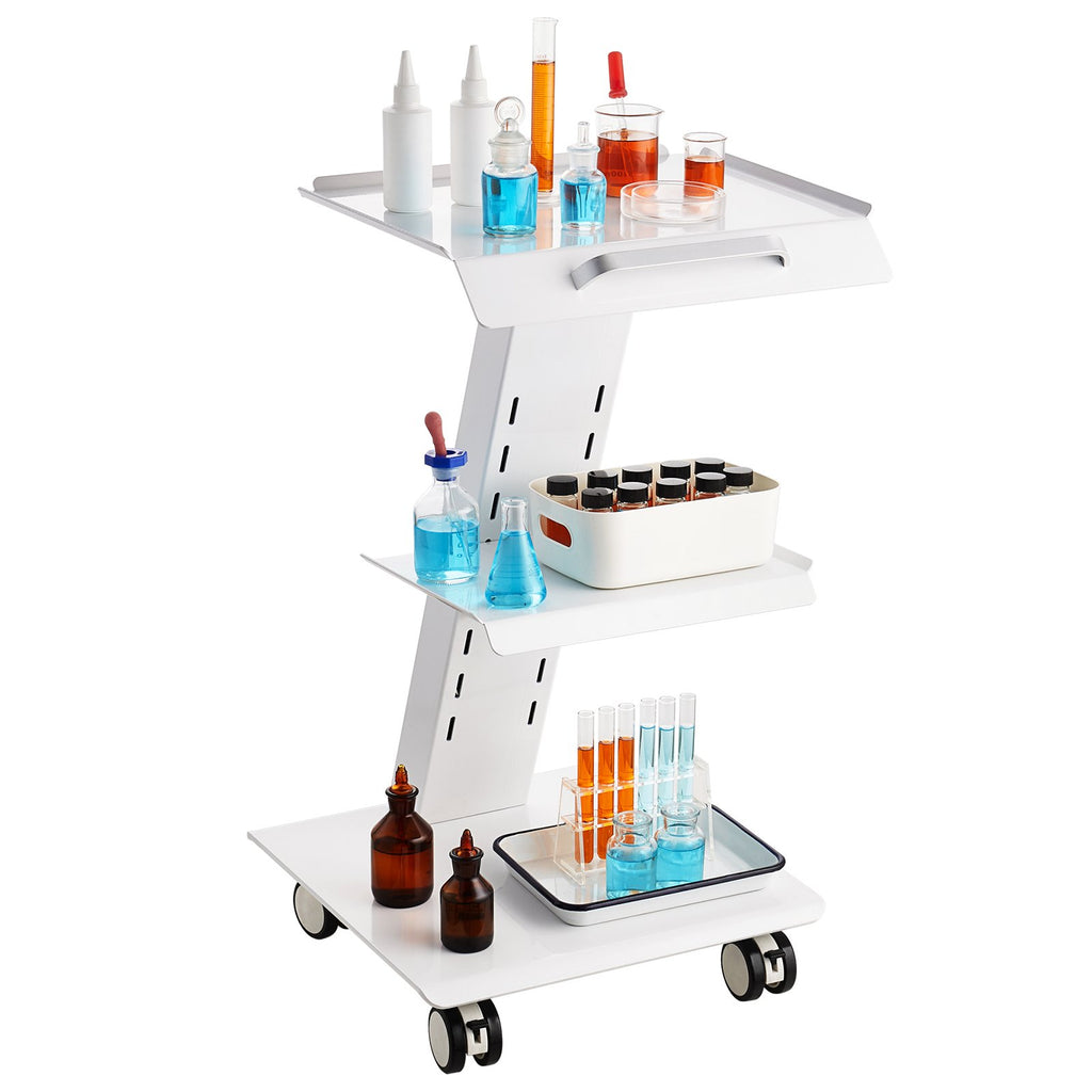 Laboratorinis vežimėlis VEVOR K-SH001, 100 kg apkrova