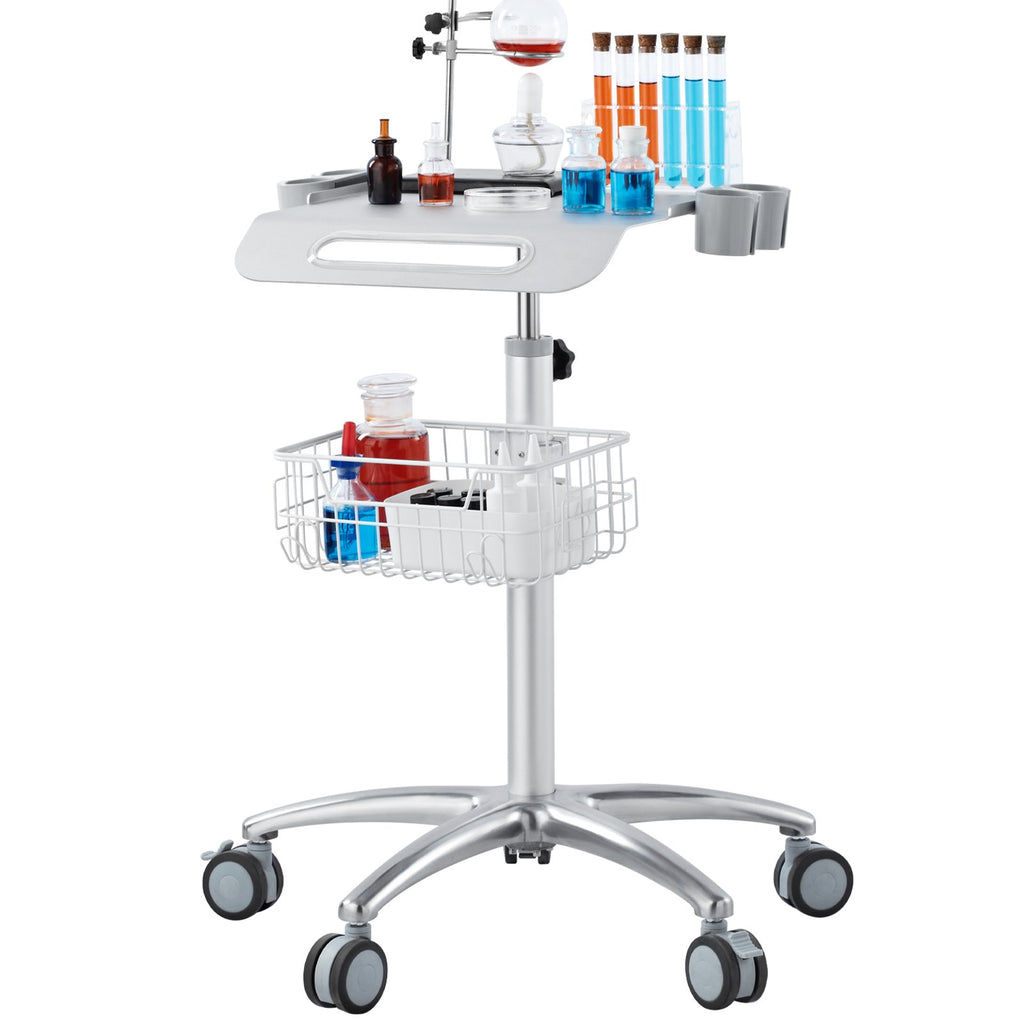 Medicininis ir grožio salonų vežimėlis VEVOR K-SH003, reguliuojamas aukštis 680–1090 mm