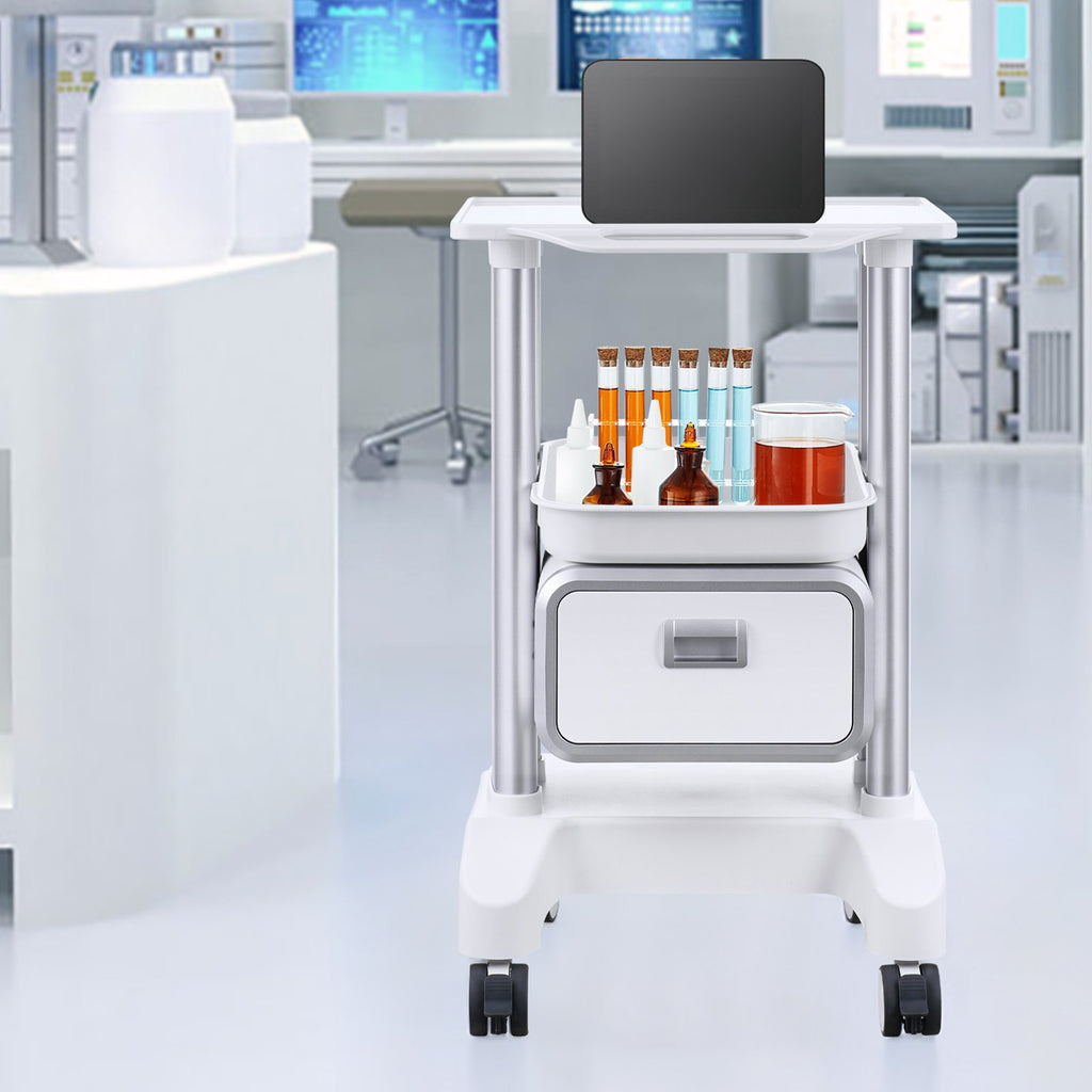 Laboratorinis vežimėlis VEVOR Y-1T1C, 50 kg apkrova
