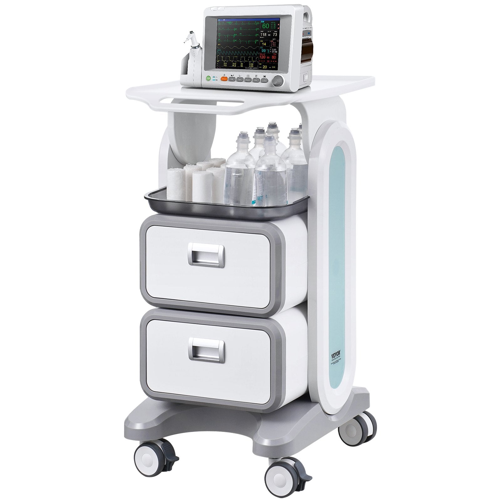 Laboratorinis vežimėlis VEVOR FY-1T2C, 50 kg apkrova