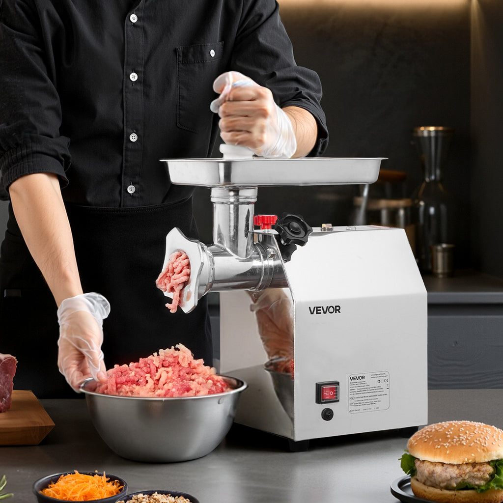 Pramoninė elektrinė mėsmalė VEVOR 12, 3,2 kg/min.