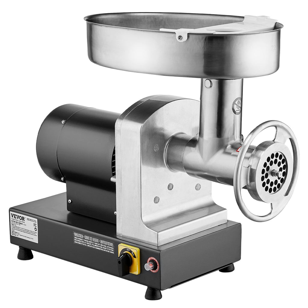 Elektrinė mėsos malimo mašina VEVOR 1A-EG808, 2,7 kg/min našumas