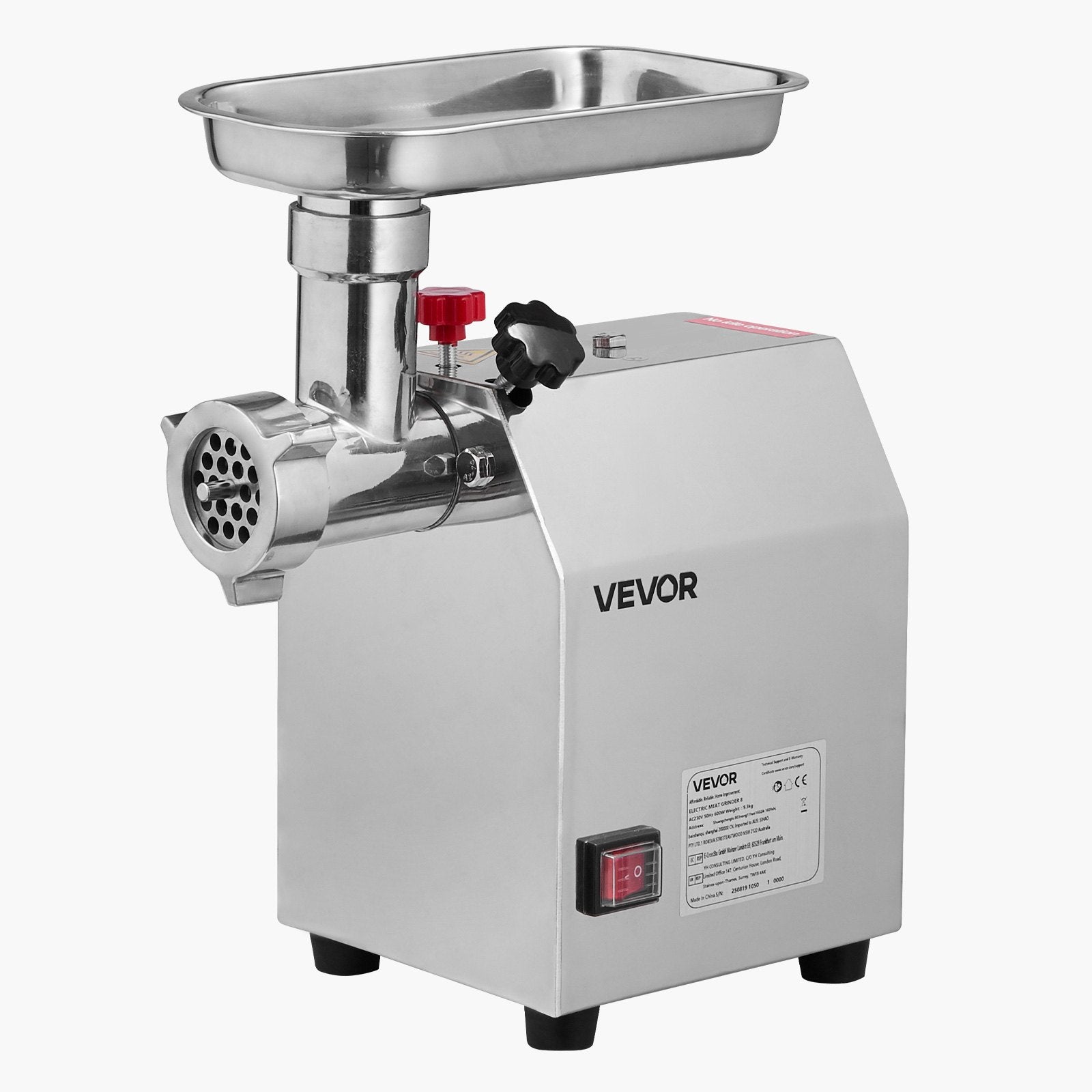 Elektrinė mėsos malimo mašina VEVOR SXC-8, 600 W