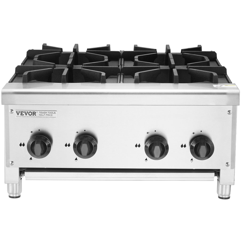 Pramoninė dujinė viryklė VEVOR EUGHP-424, 28 kW
