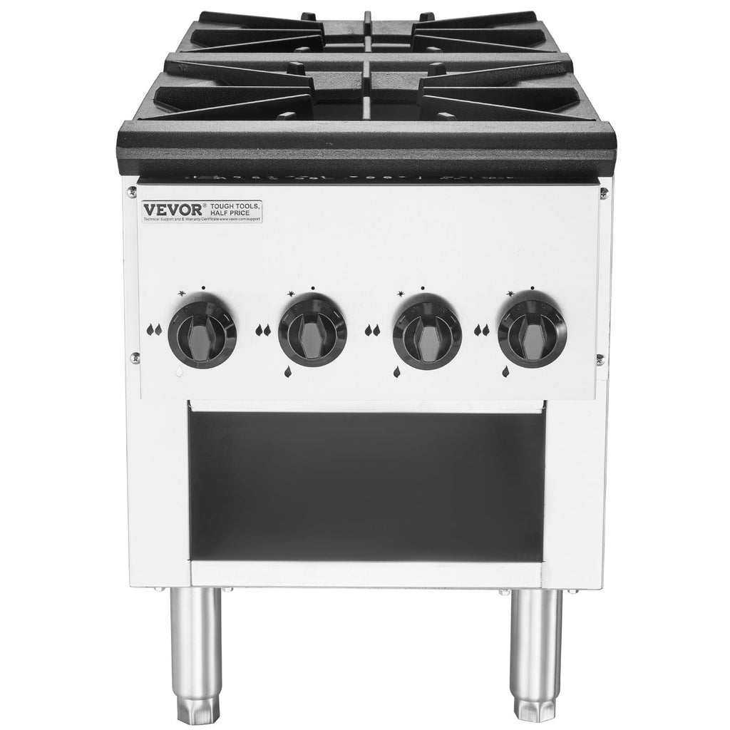 Pramoninė dujinė viryklė VEVOR EUGSP-18-25D, 52 kW