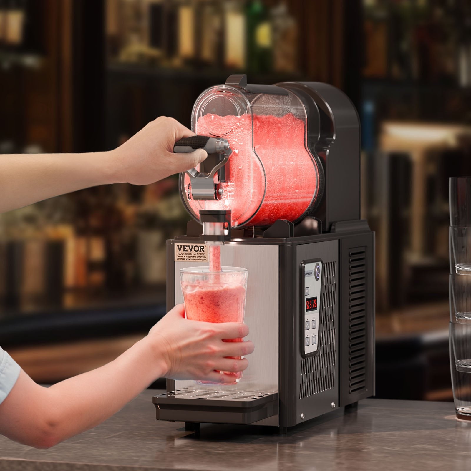 Šaldytų gėrimų aparatas VEVOR XRJ3LX1, 3 l talpa