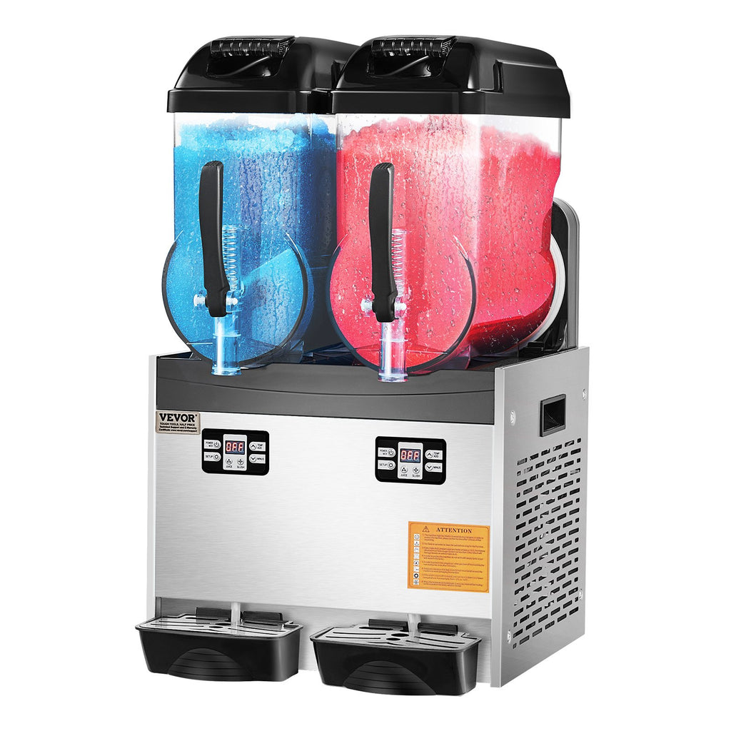 Šaldytų gėrimų aparatas VEVOR XRJ12LX2, 2 x 12 l