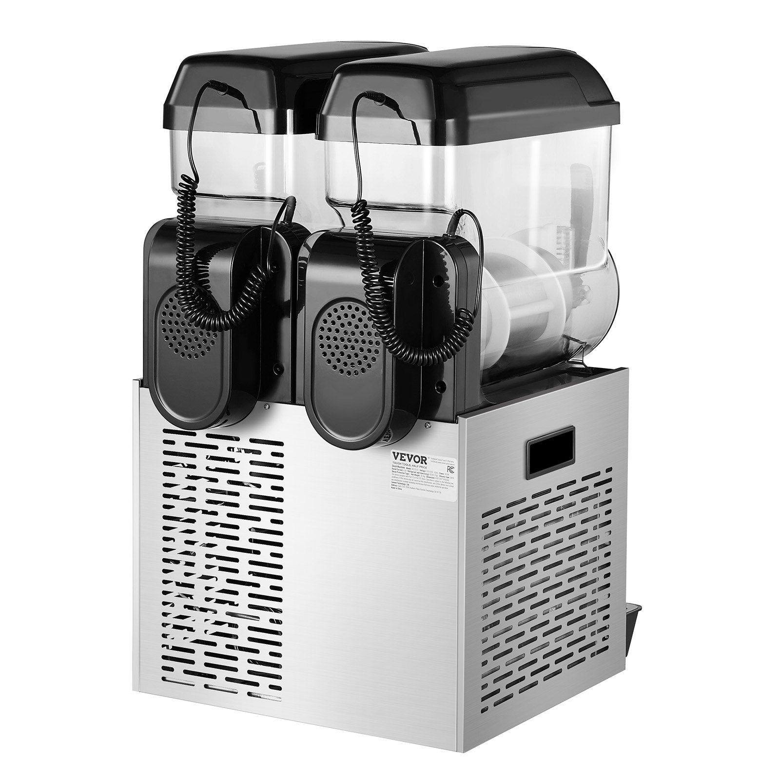 Šaldytų gėrimų aparatas VEVOR XRJ12LX2, 2 x 12 l