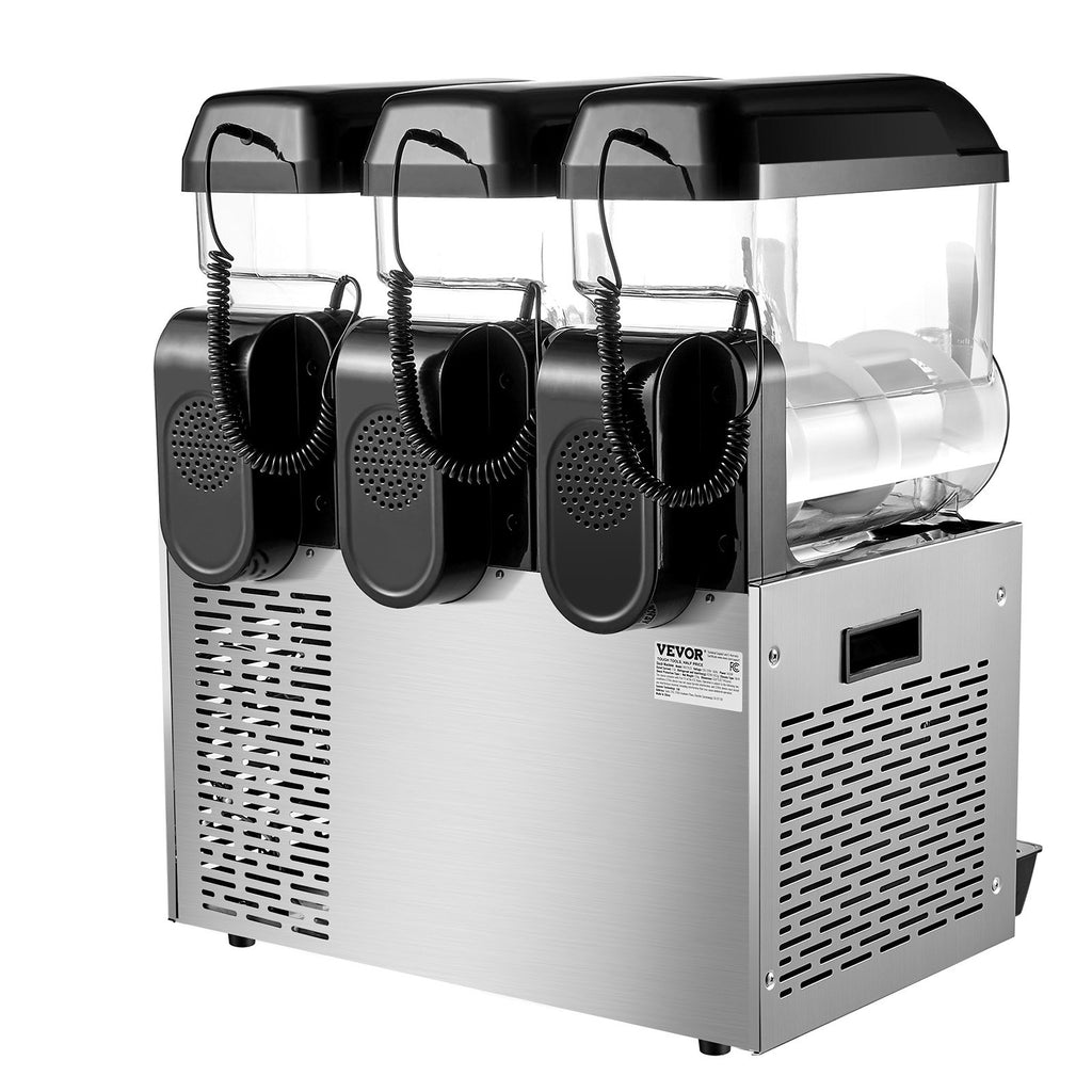 Šaldytų gėrimų gaminimo aparatas VEVOR XRJ12LX3, 3 x 12 l