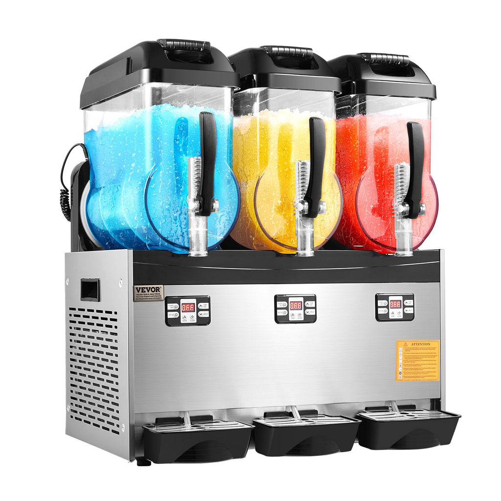Šaldytų gėrimų gaminimo aparatas VEVOR XRJ12LX3, 3 x 12 l