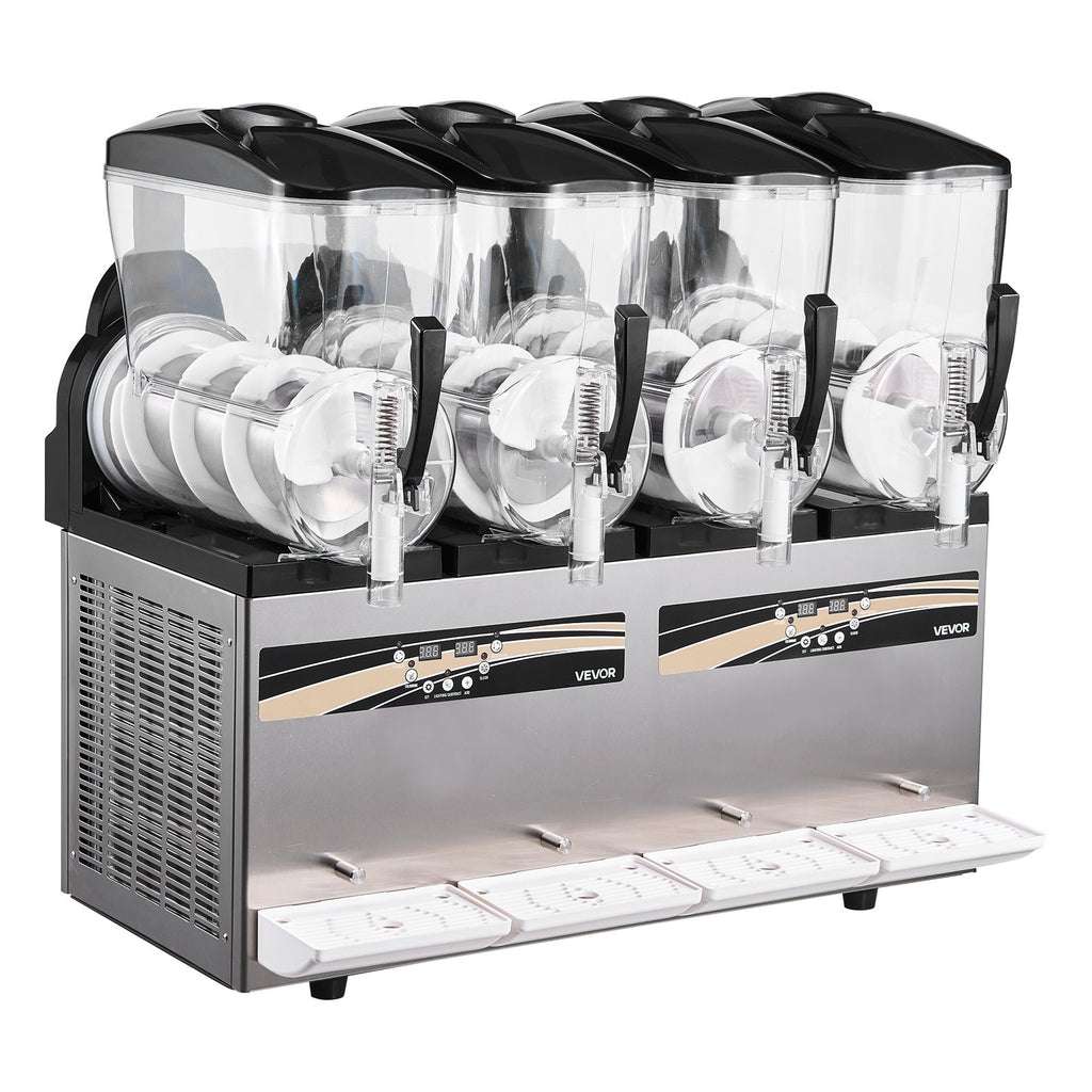 Šaldytų gėrimų aparatas VEVOR X-480, 4 x 12 l
