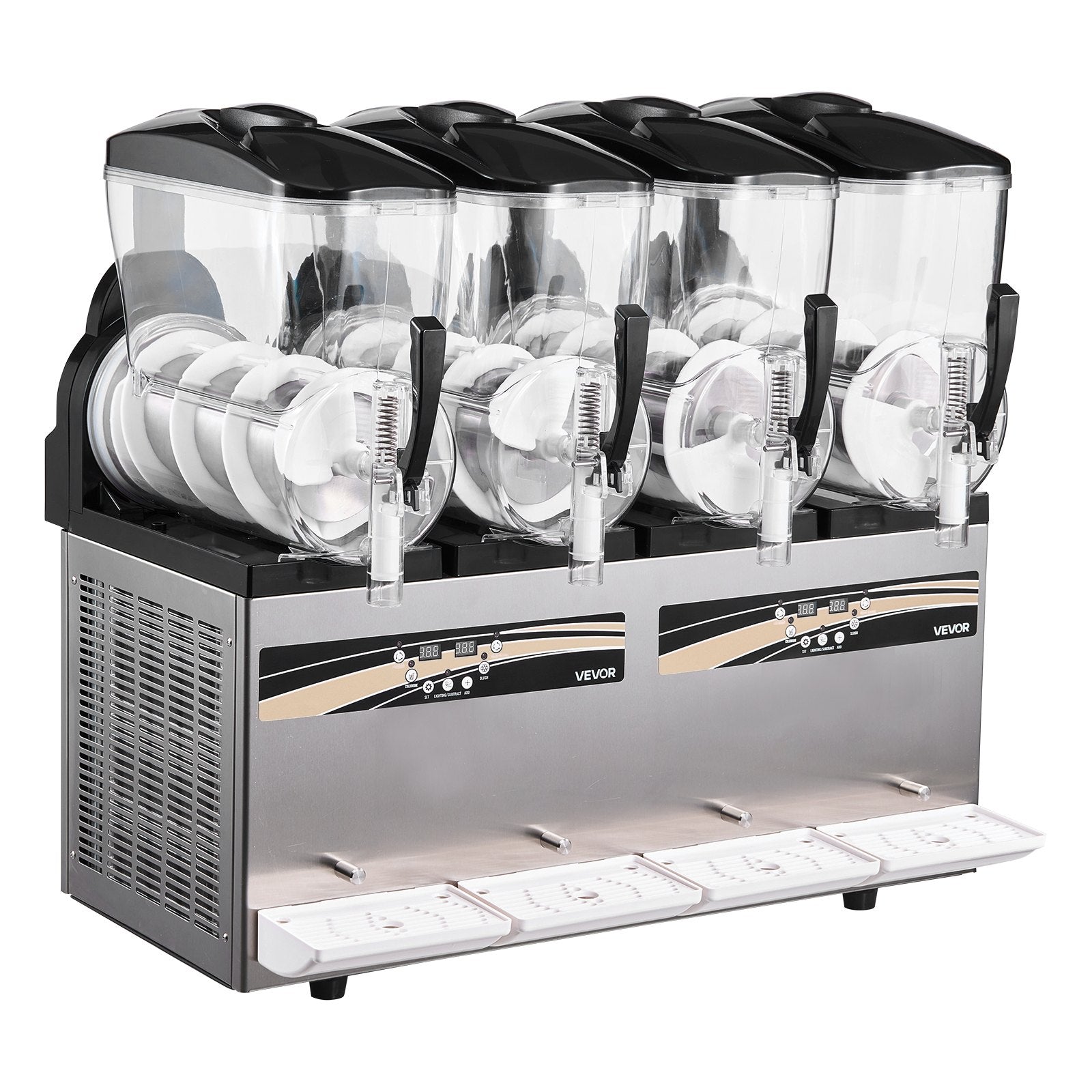 Šaldytų gėrimų aparatas VEVOR X-480, 4 x 12 l