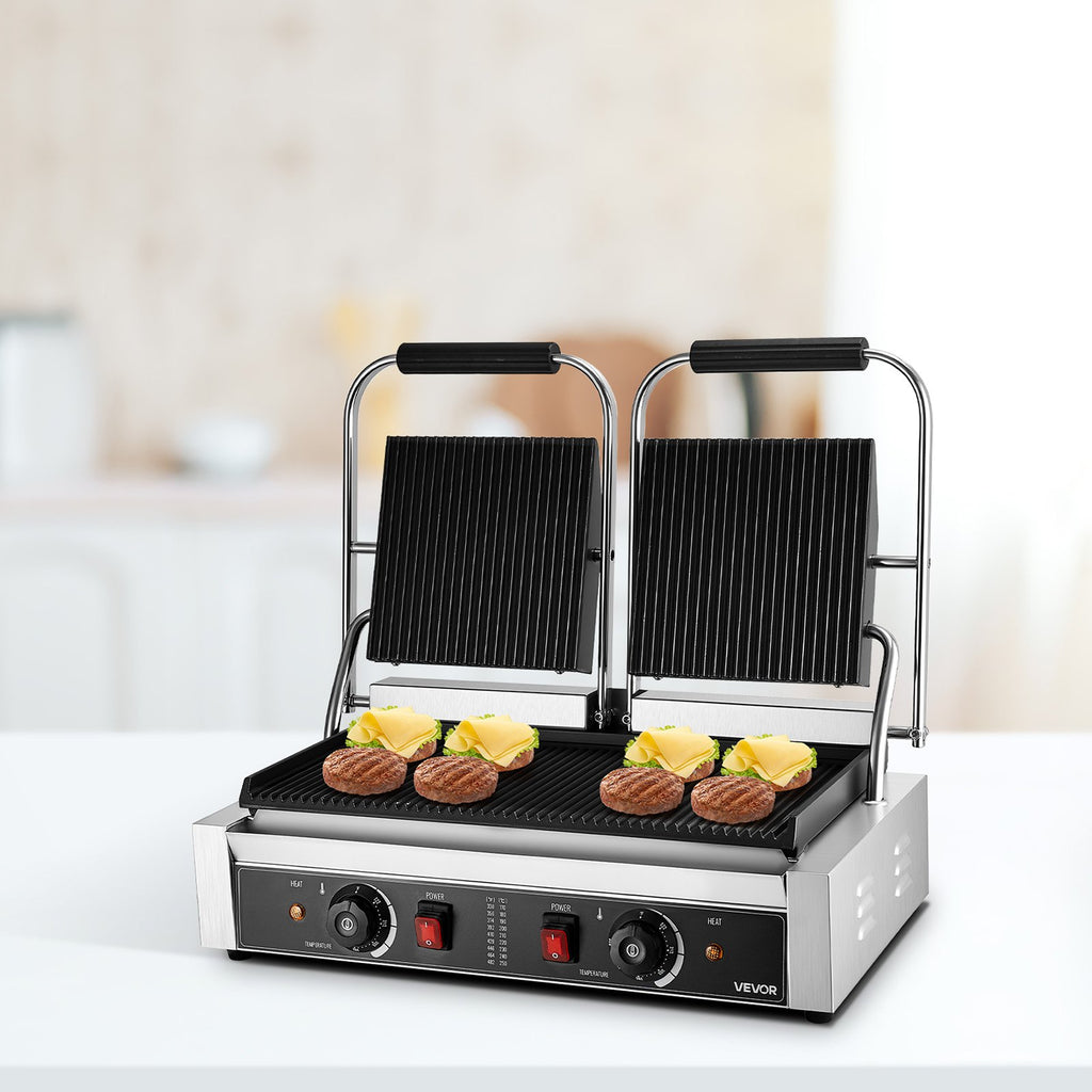 Profesionalus kontaktinis grilis VEVOR YS-813B-EU, 3600W