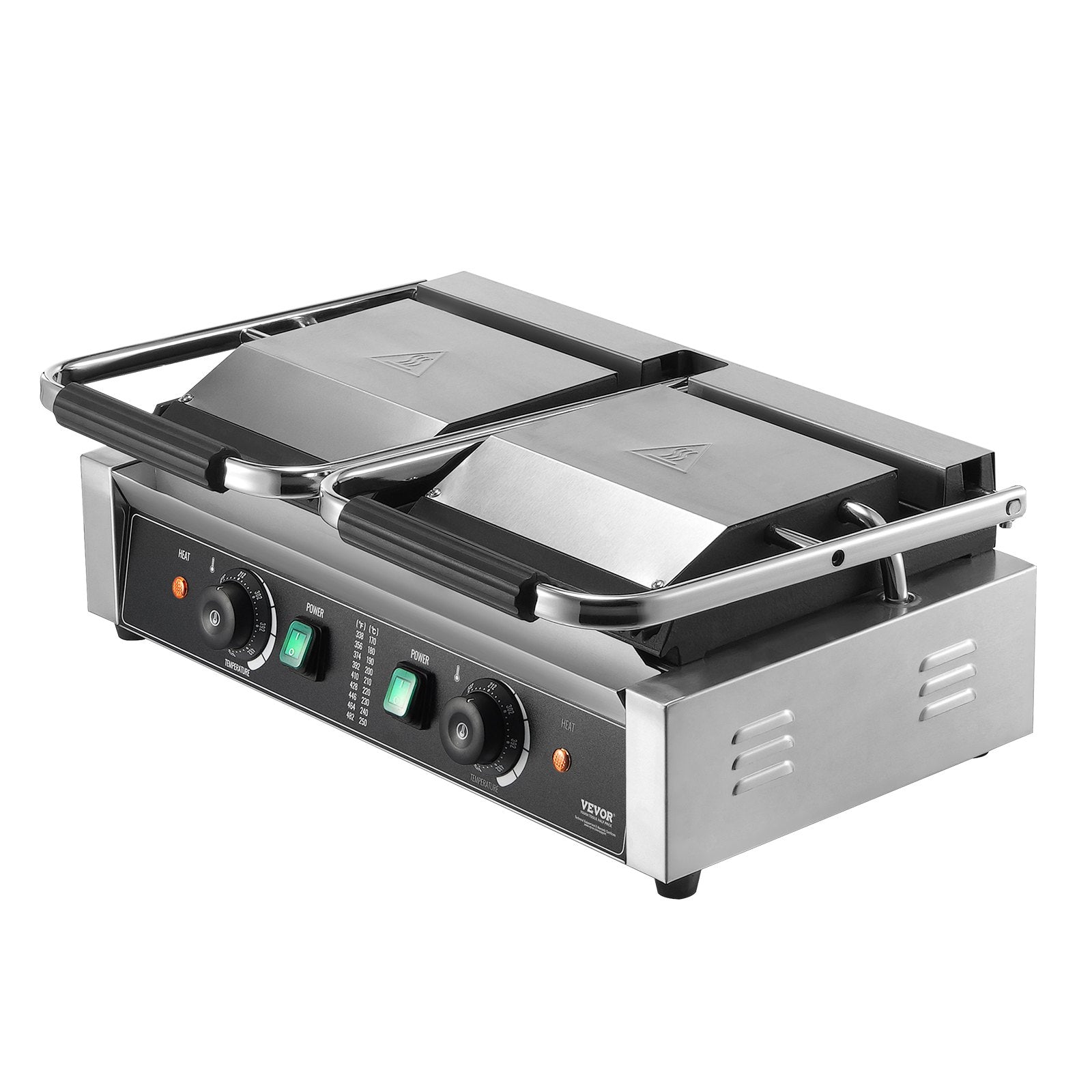 Profesionalus kontaktinis grilis VEVOR HT-813, 3600W