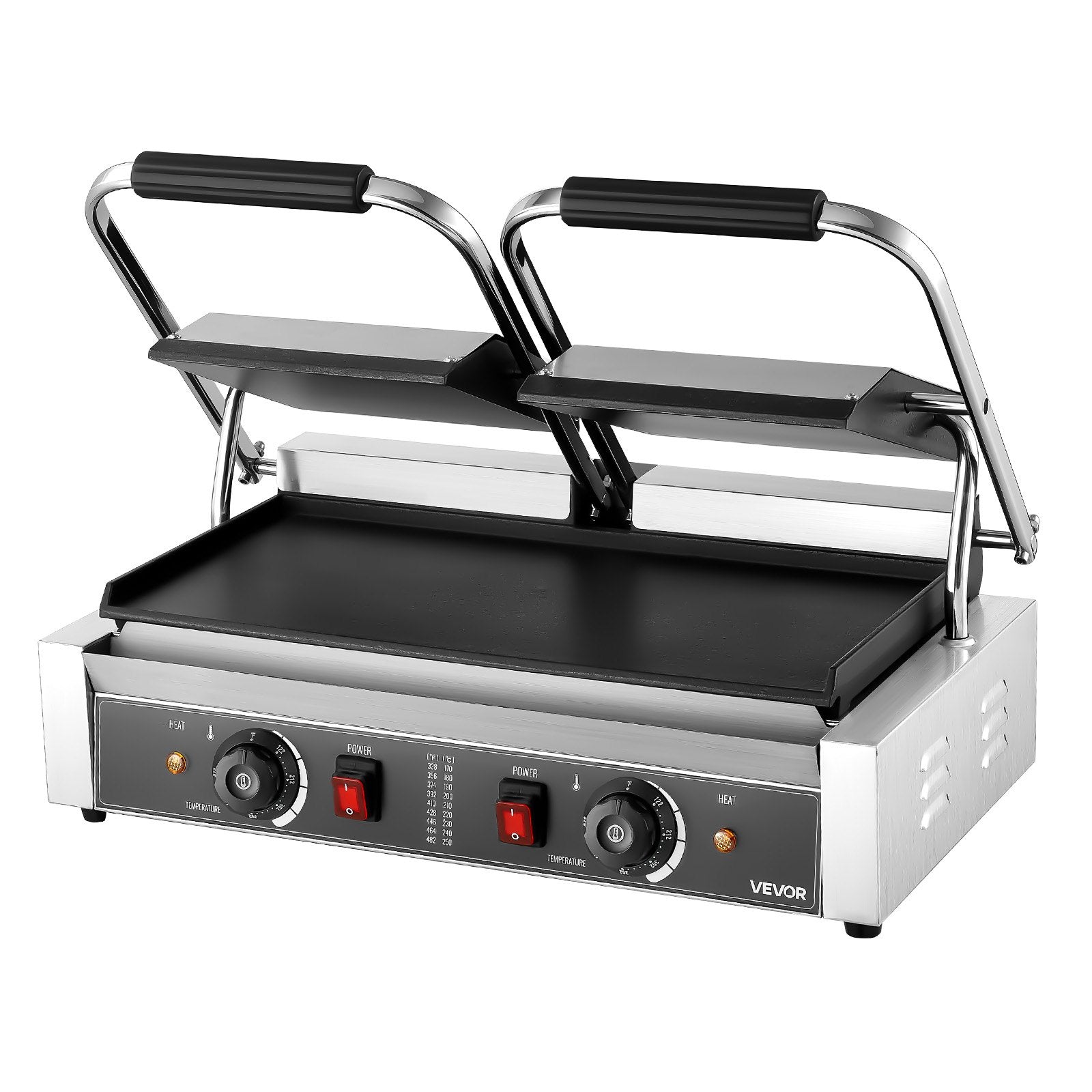 Komercinis kontaktinis grilis VEVOR YS-813-EU, 3600 W