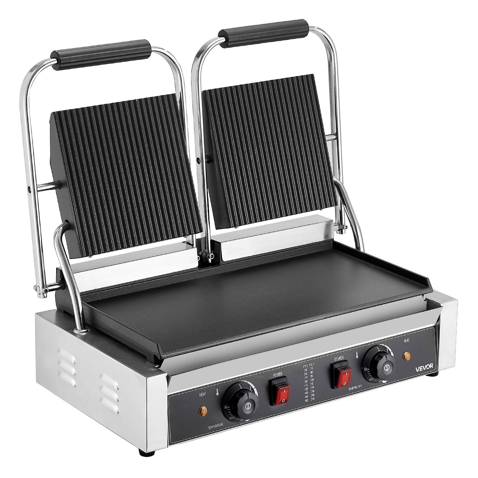 Profesionalus kontaktinis grilis VEVOR YS-813C-EU, 3600W