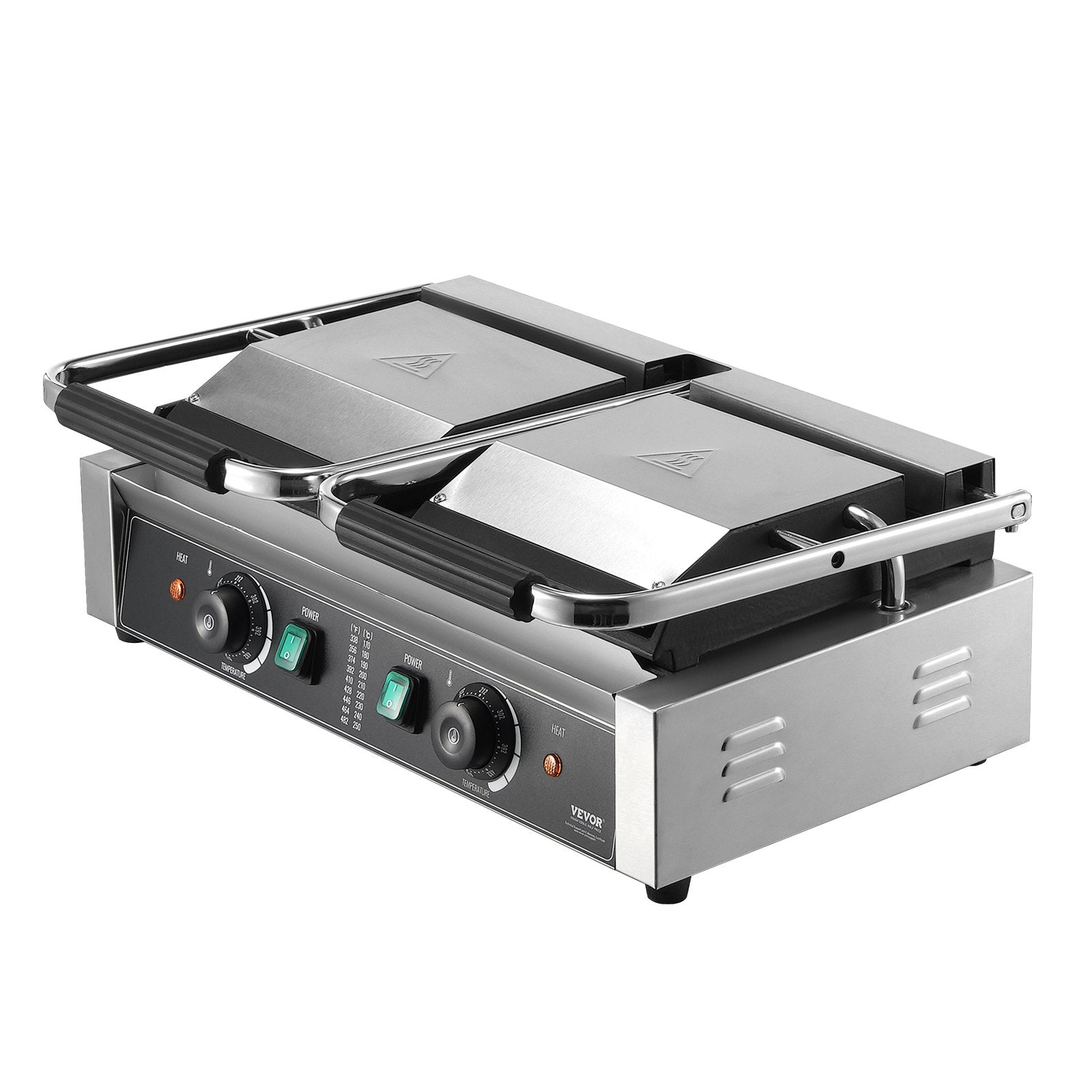 Kontaktinis grilis VEVOR HT-813A, 3600W