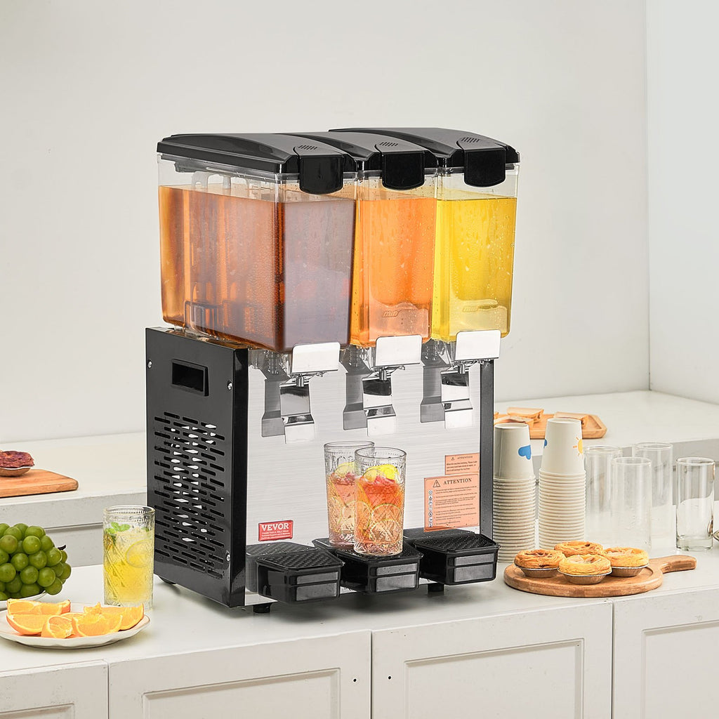 Gėrimų dozatorius VEVOR LYJ10LX3, 3 x 10 l