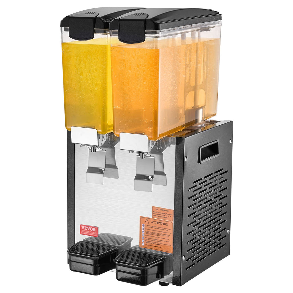 Gėrimų dozatorius VEVOR LYJ10LX2, 2 x 10 l