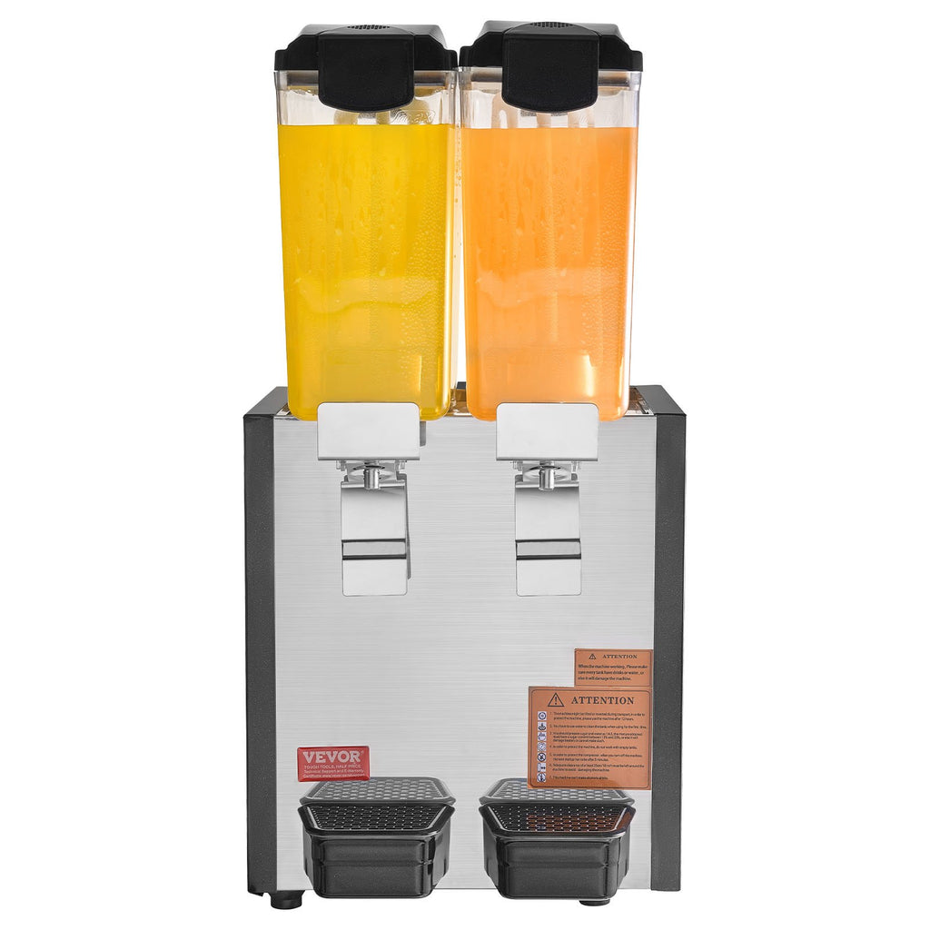 Gėrimų dozatorius VEVOR LYJ10LX2, 2 x 10 l