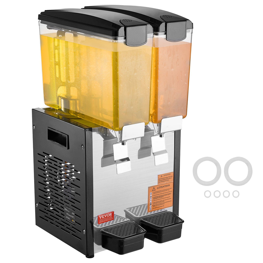 Gėrimų dozatorius VEVOR LYJ10LX2, 2 x 10 l