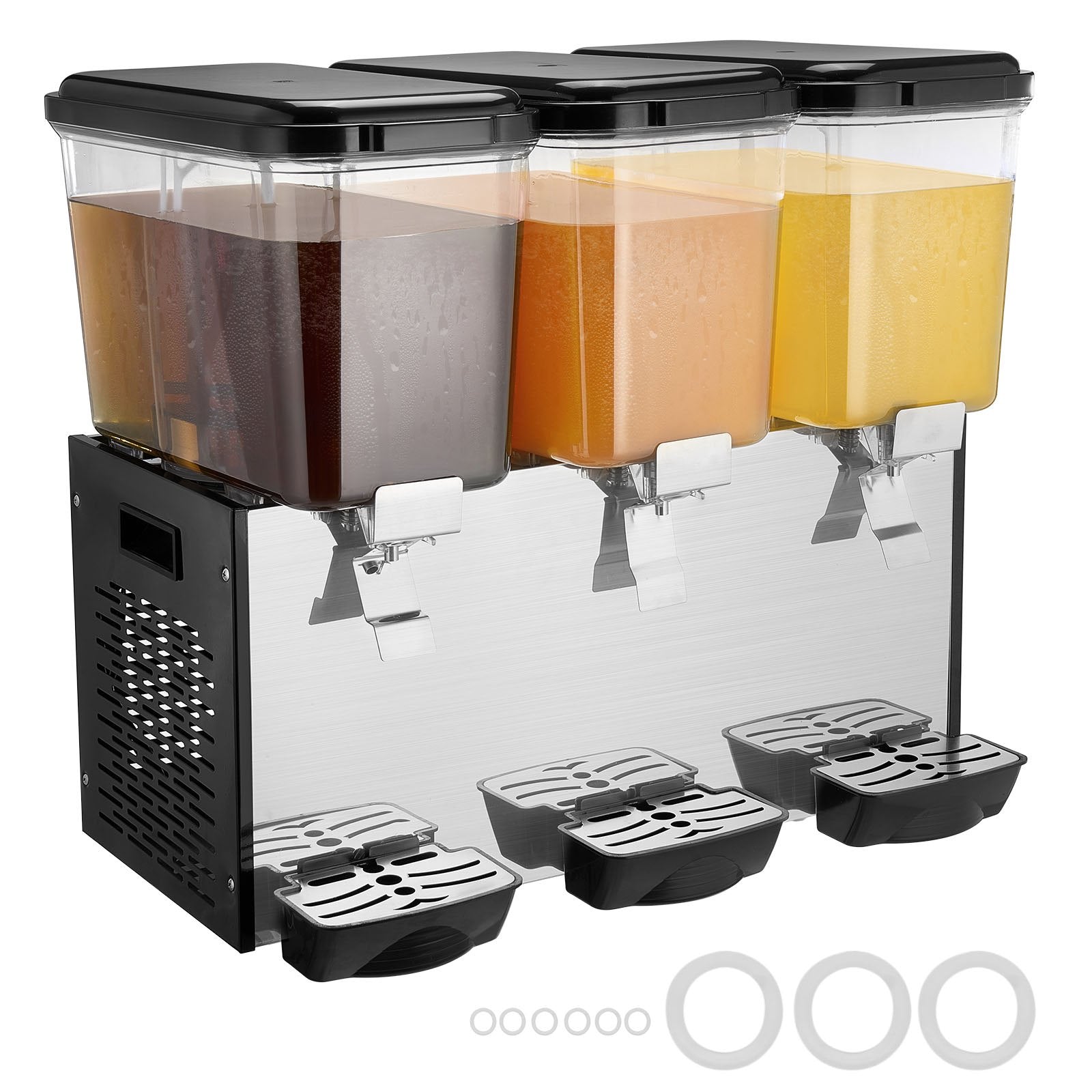 Gėrimų dozatorius VEVOR LYJ18LX3, 3 x 18 l