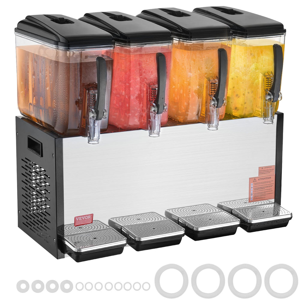 Gėrimų dozatorius VEVOR LYJ12LX4, 4 x 12 l