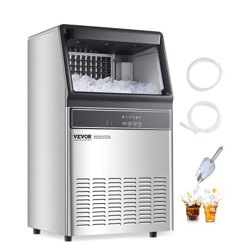 Pramoninis ledo generatorius VEVOR IMC9000B-CB, 50 kg/24 val.