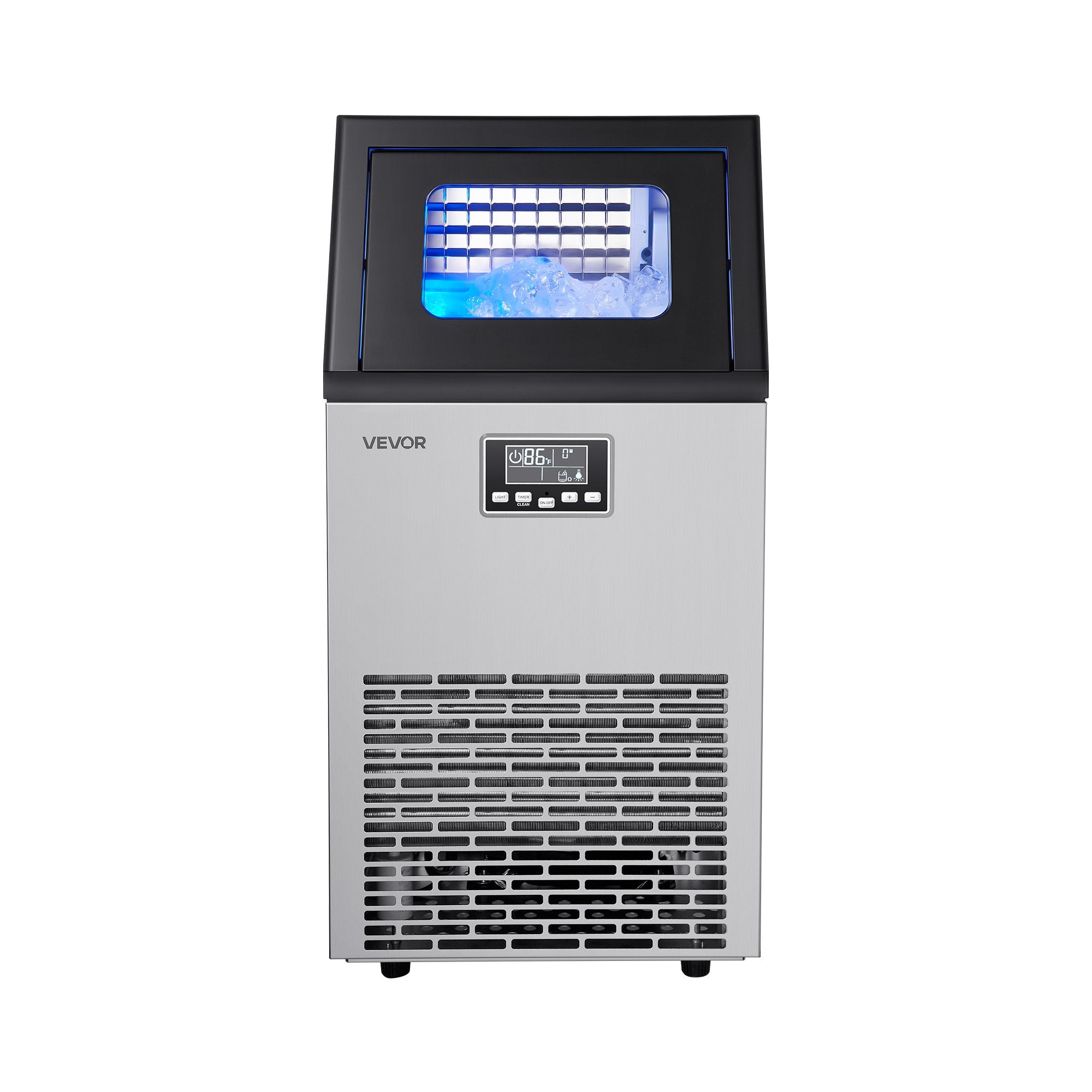 Komercinis ledo generatorius VEVOR HZB-45A, 54 kg/parą
