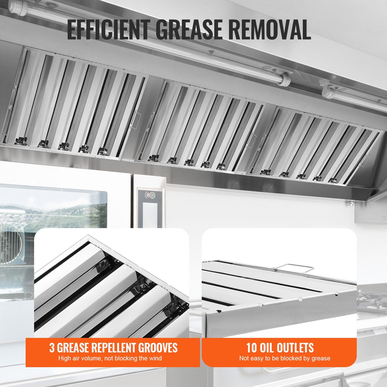 Gartraukio filtras VEVOR HGSS-004, 622 x 493 mm
