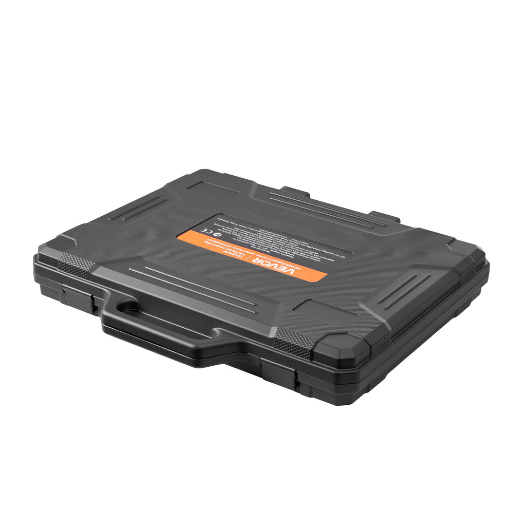 Sriegiklių ir sriegpjovių rinkinys VEVOR 51PC metric, M6–M24