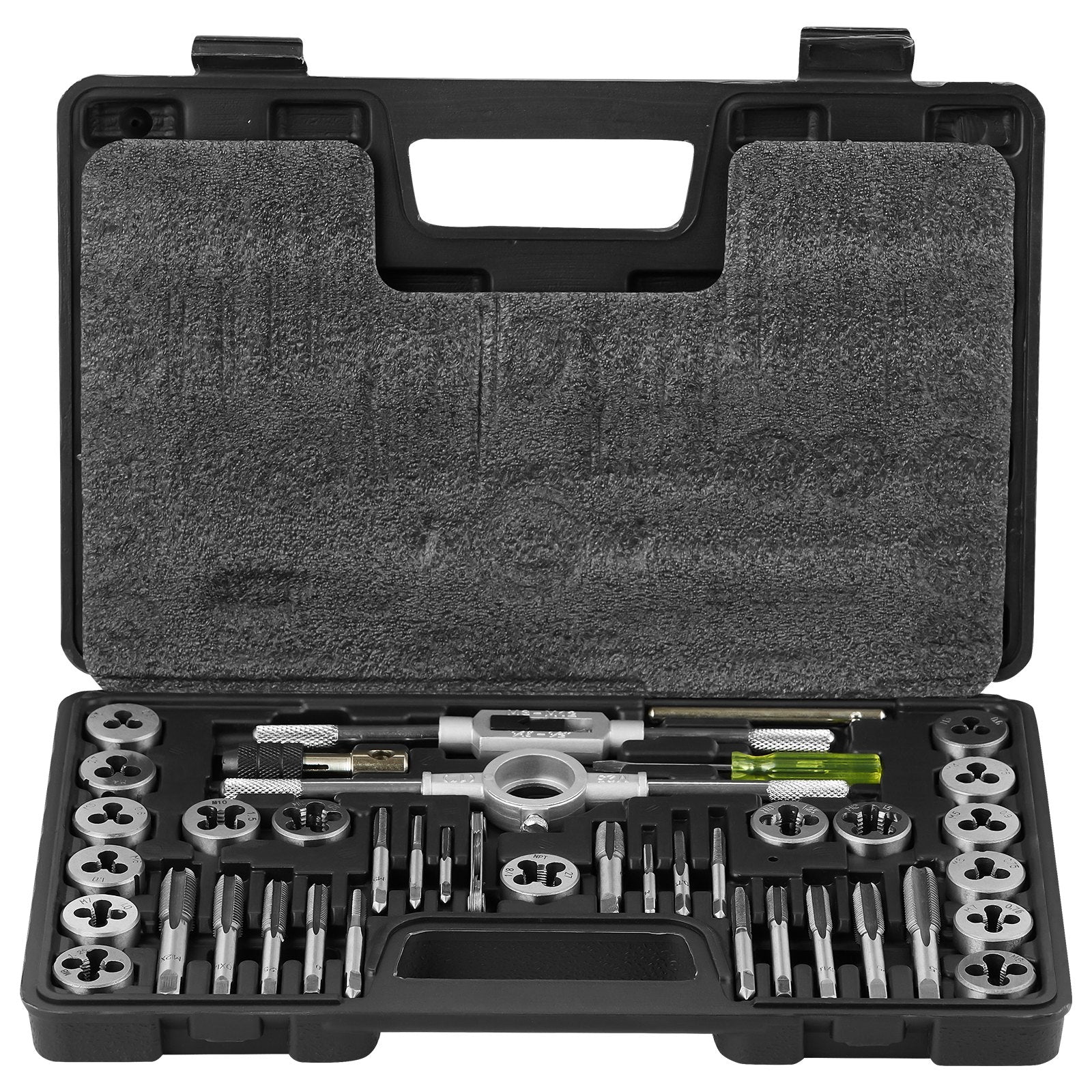Sriegiklių ir sriegpjovių rinkinys VEVOR 40PC, M3-M12