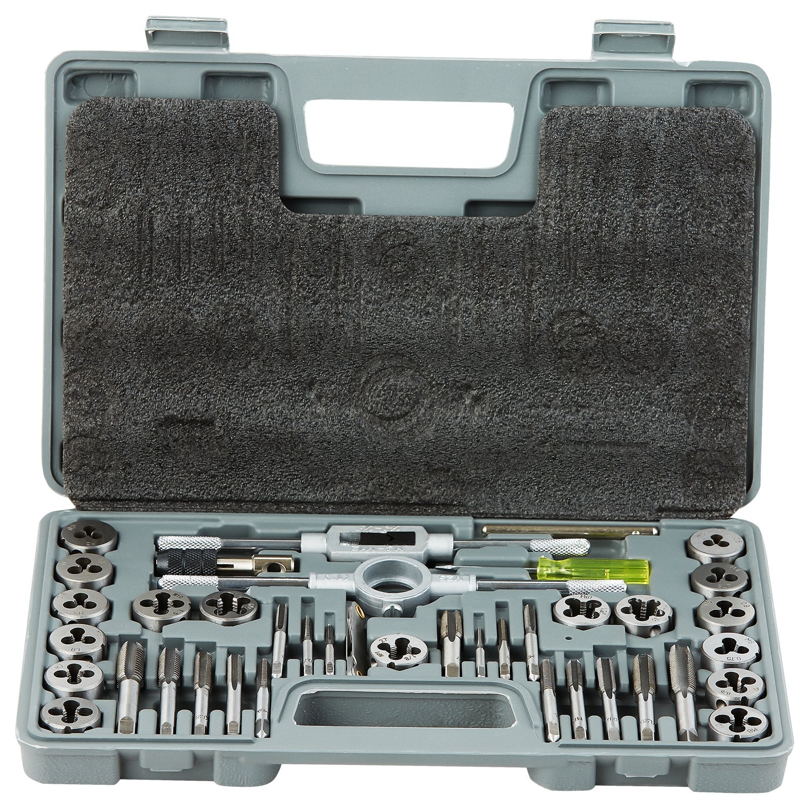 Sriegiklių ir sriegpjovių rinkinys VEVOR 40PC, 40 dalių
