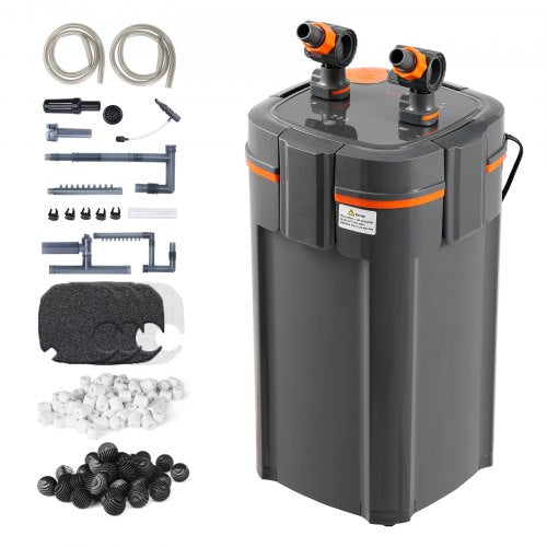 Akvariumo išorinis filtras VEVOR AQ-907F-UV 15W, 1500 l/val.