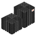 Sujungiami drenažiniai kilimėliai VEVOR PJGS-30x30x1.5-B, 310 x 310 mm, 50 vnt.