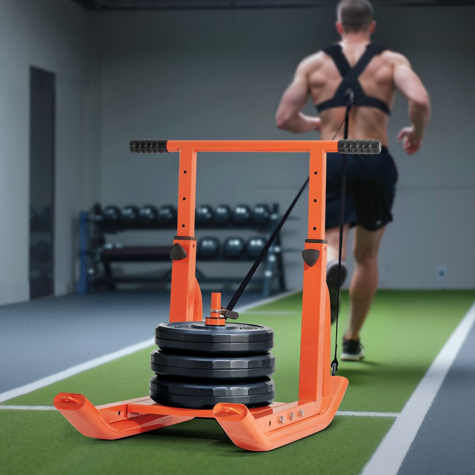 Sunkumų rogės VEVOR Q161H, 125 kg apkrova