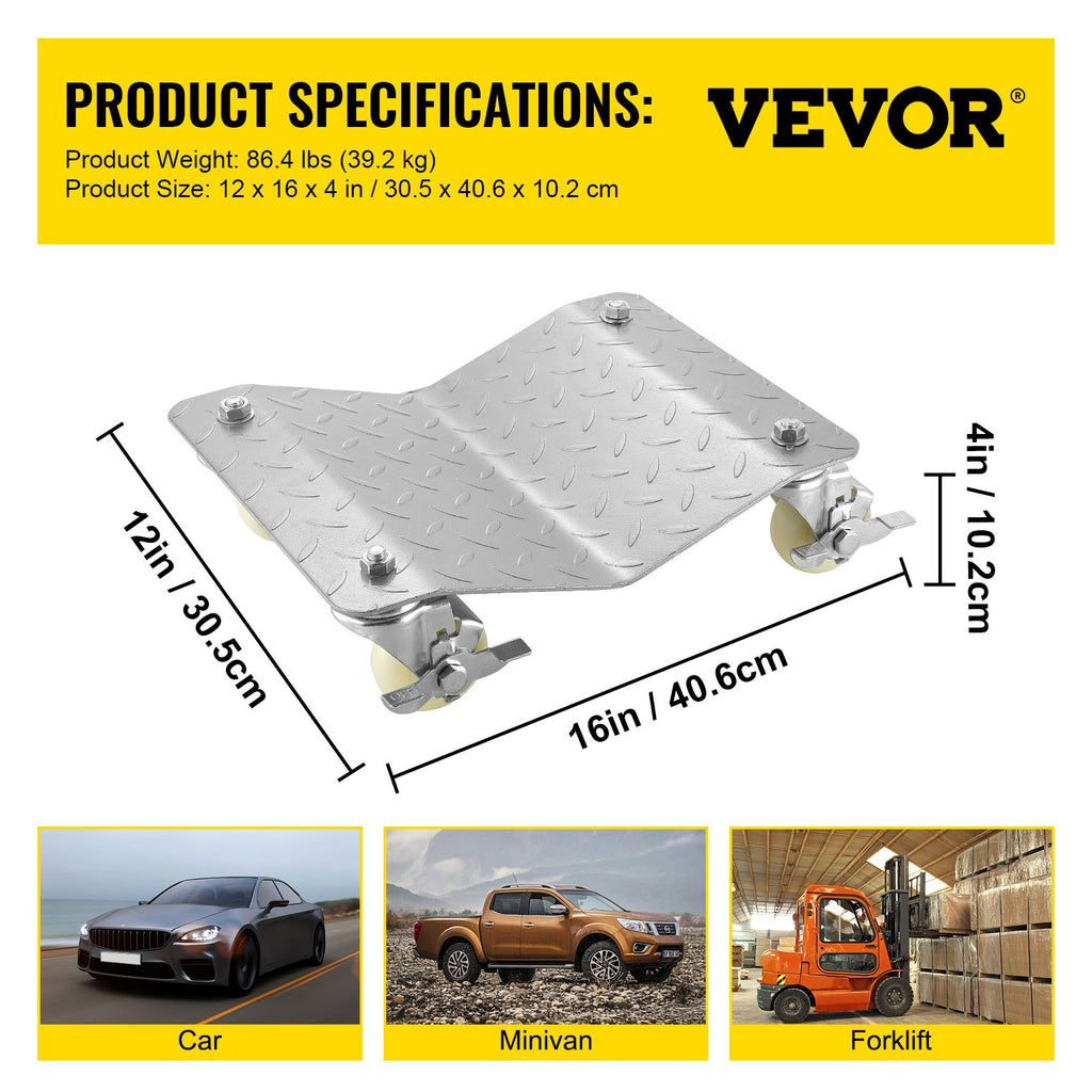 Automobilių pervežimo vežimėliai VEVOR, 1360 kg keliamoji galia