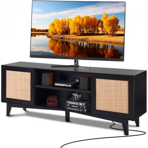 TV staliukas VEVOR CSF-T24101-BLE, skirtas iki 75 colių televizoriams