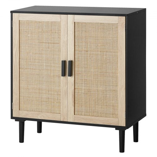 Komoda su ratano durelėmis VEVOR SR191522, 80 cm