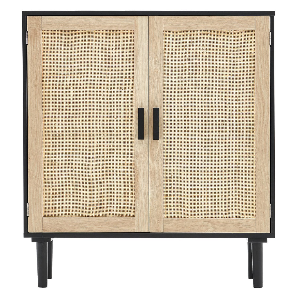 Komoda su ratano durelėmis VEVOR SR191522, 80 cm