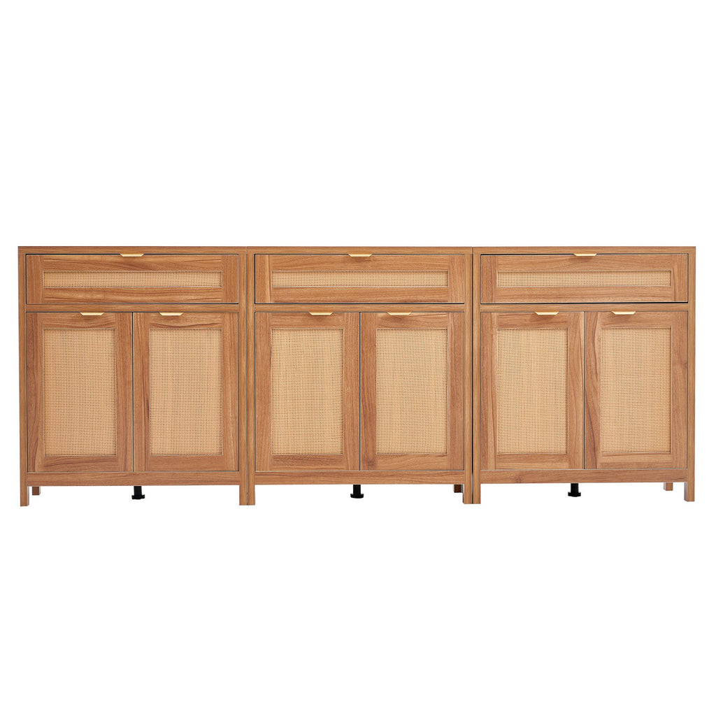 Pintų spintelių komplektas VEVOR KLSB-02, 3 vnt.