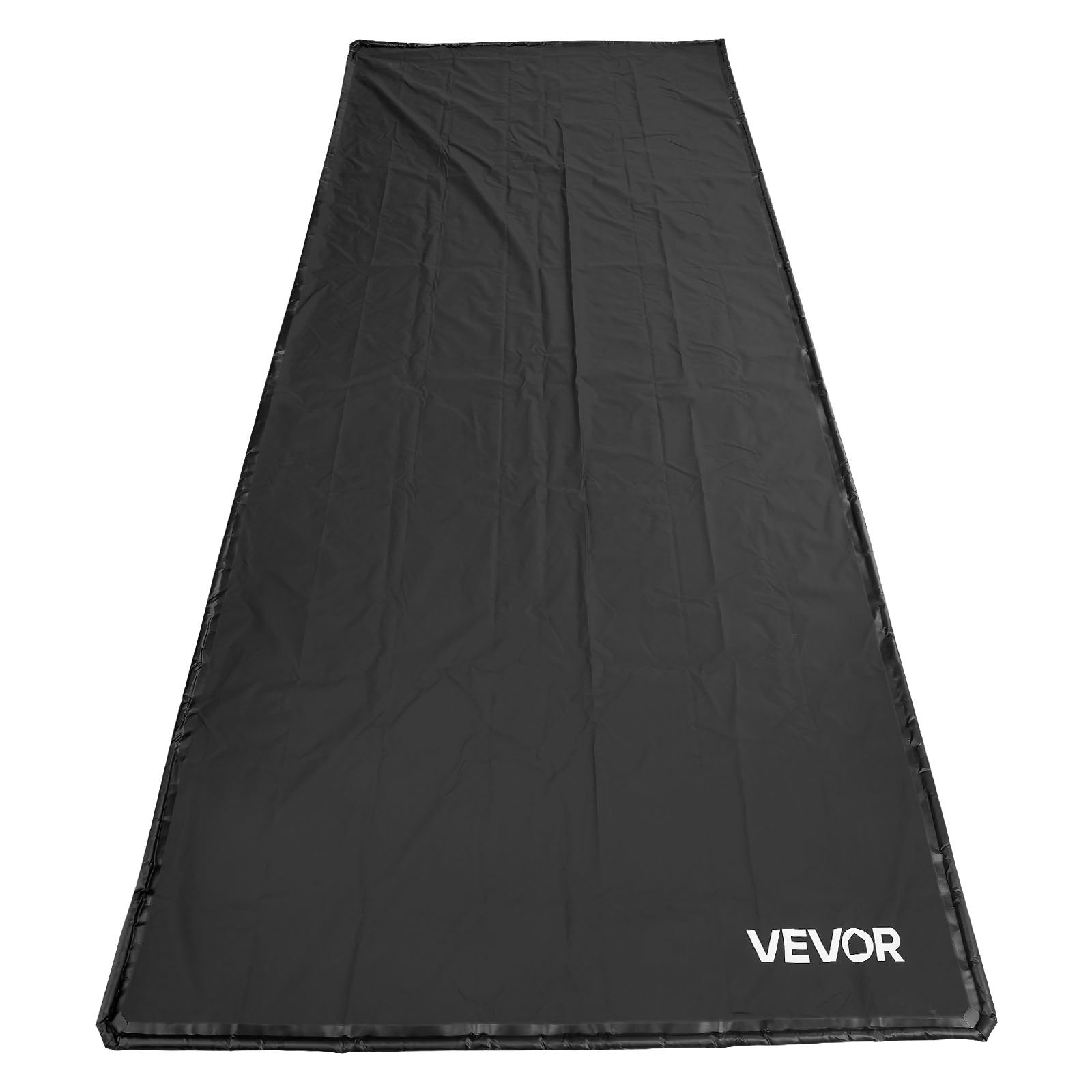 Garažo grindų kilimėlis VEVOR 2.6 x 6.1 m, PVC danga su valymo šepečiu