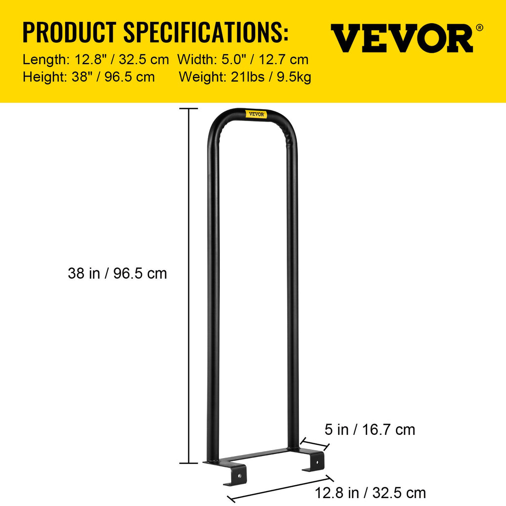 Vežimėlio rėmo praplėtimas VEVOR DC-12.8, 113 kg keliamoji galia