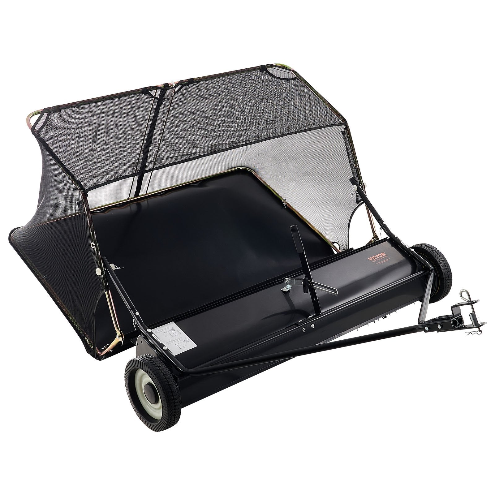 Prikabinamas vejos šlavimo įrenginys VEVOR TC5001D, 132 cm pločio