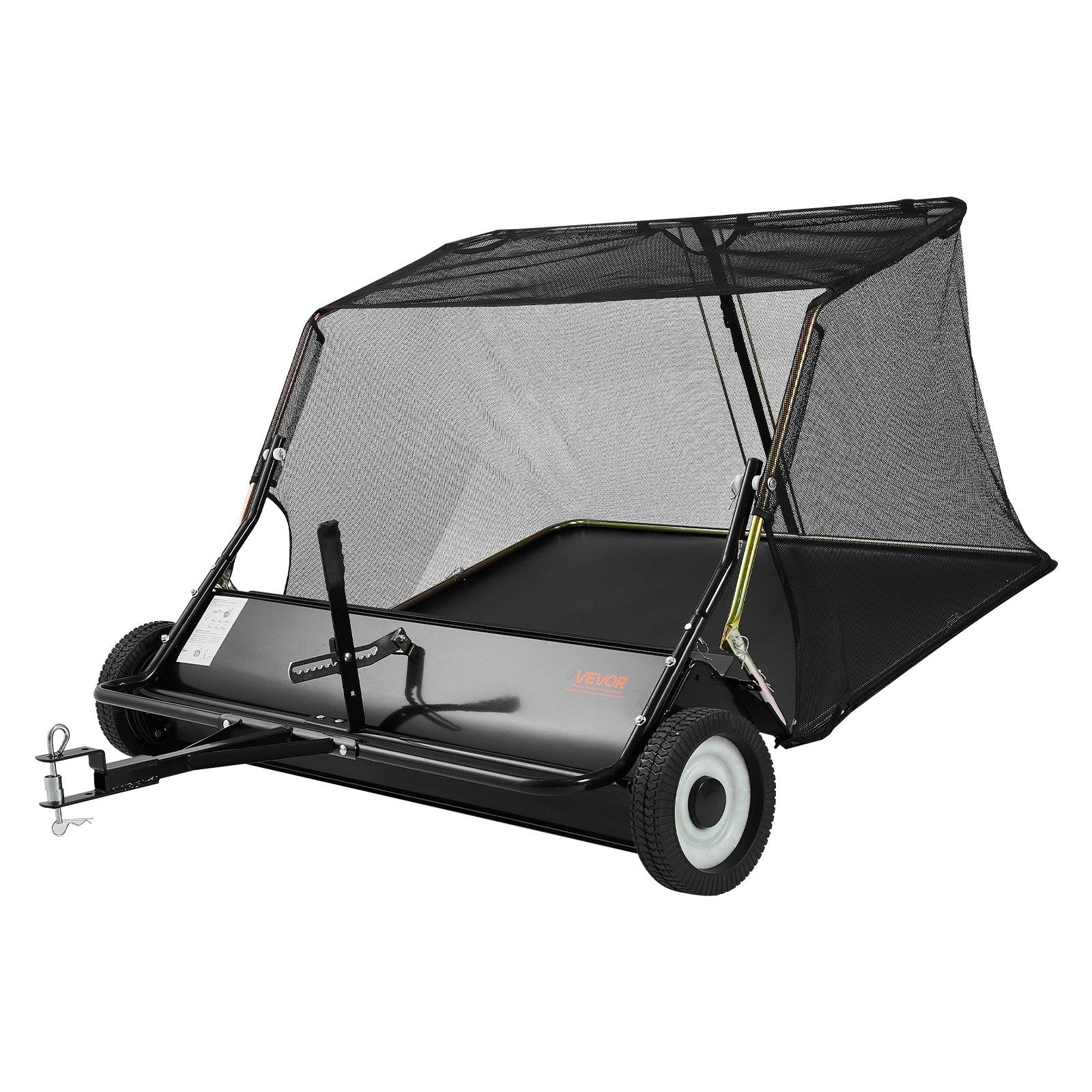 Prikabinamas vejos šlavimo įrenginys VEVOR TC5001H, 122 cm