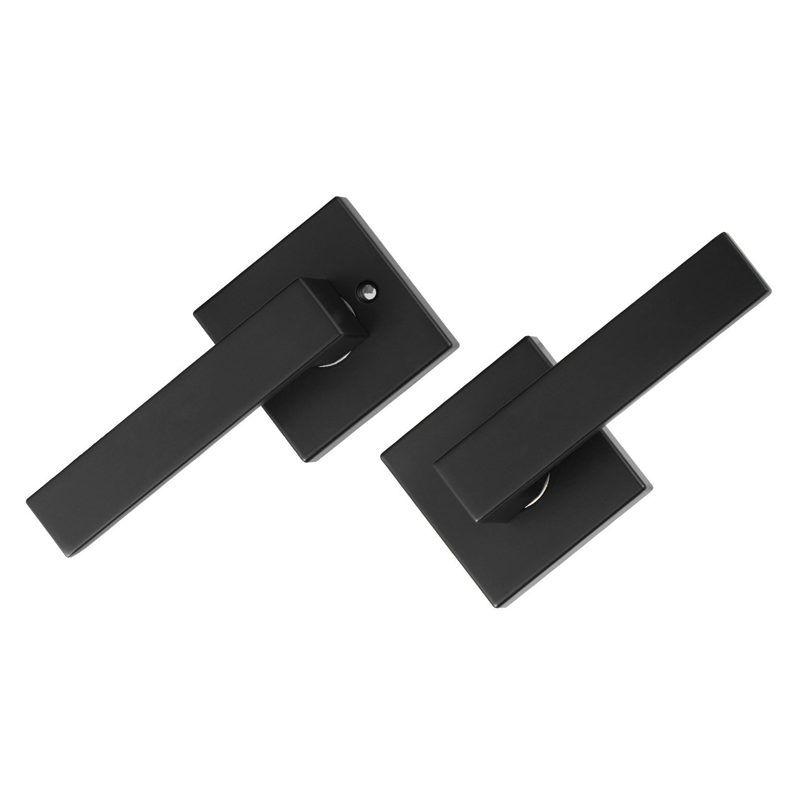 Vidaus durų rankena VEVOR KJ2118-PS-BLK, matinė juoda