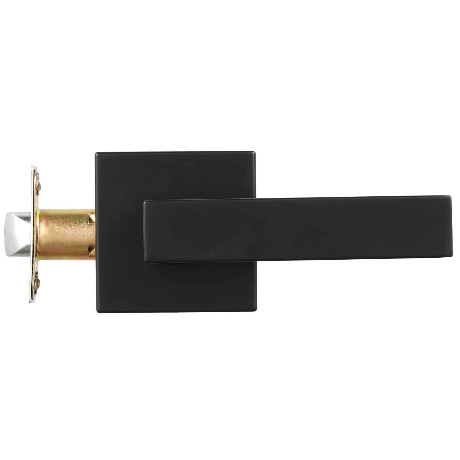 Vidaus durų rankena VEVOR KJ2118-PS-BLK, matinė juoda