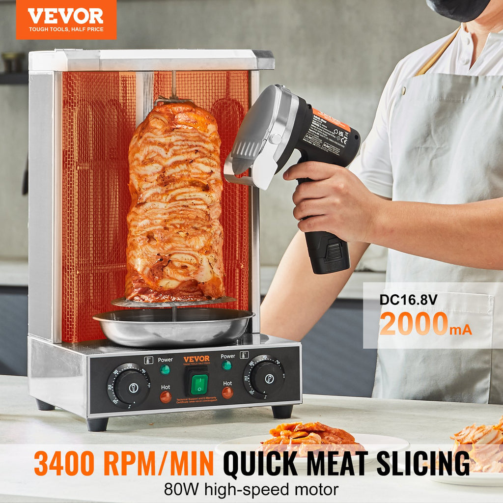 Elektrinis kebabų peilis VEVOR KS-100B, 80W