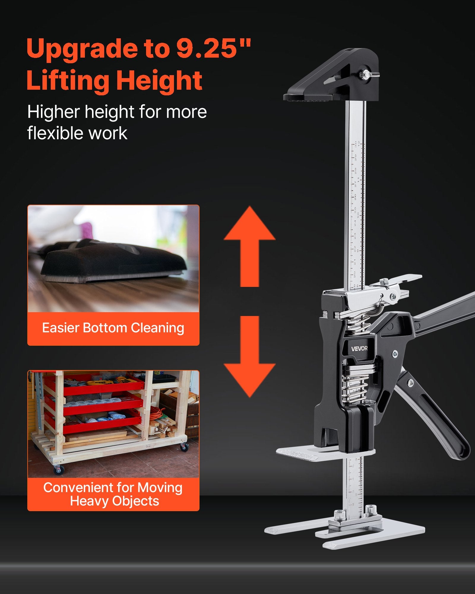 Rankinis keltuvas VEVOR LP-D220, 200 kg keliamoji galia